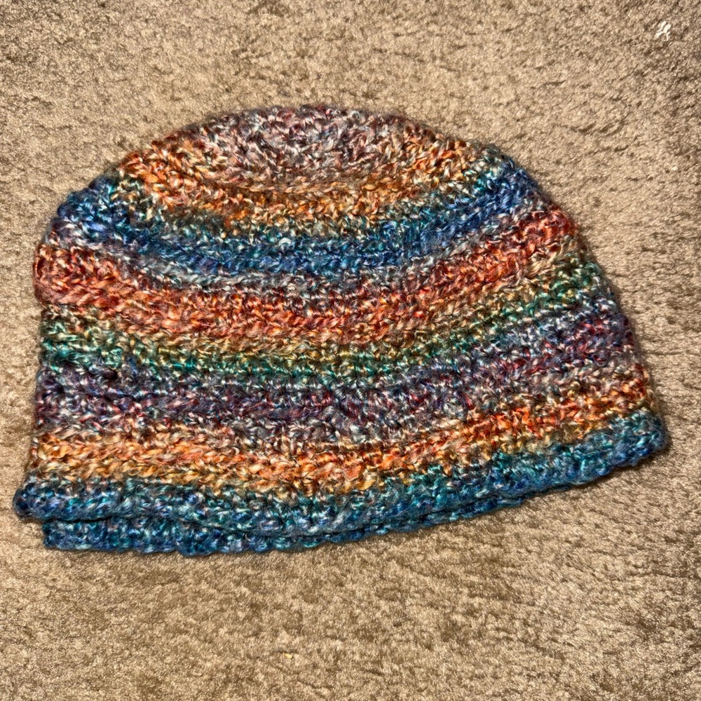 Multicolor Knit Beanie